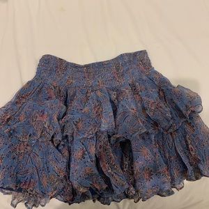 Ruffled Miniskirt